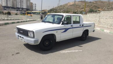 خرید و فروش قسطی ماشین وانت کارا دو کابین گروه بهمن در سال 1404